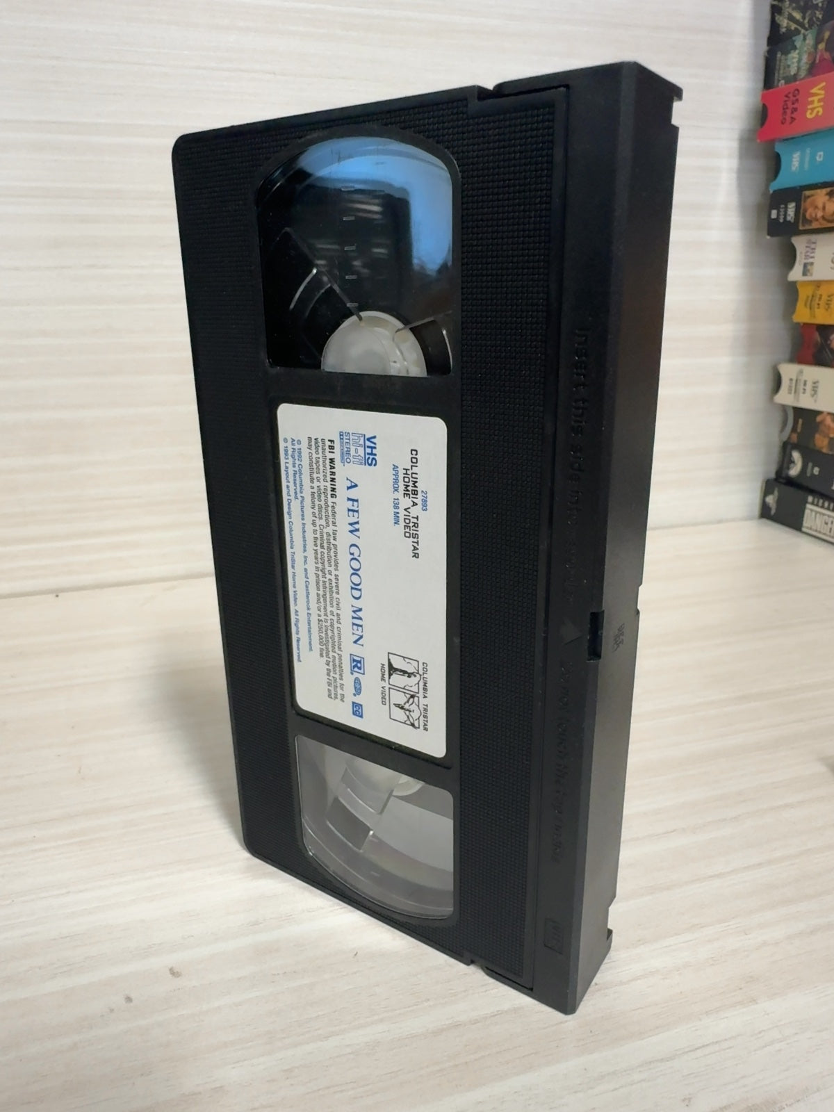 A Few Good Men (VHS, 1993) Tom Cruise Demi Moore Columbia Pictures Very Good
