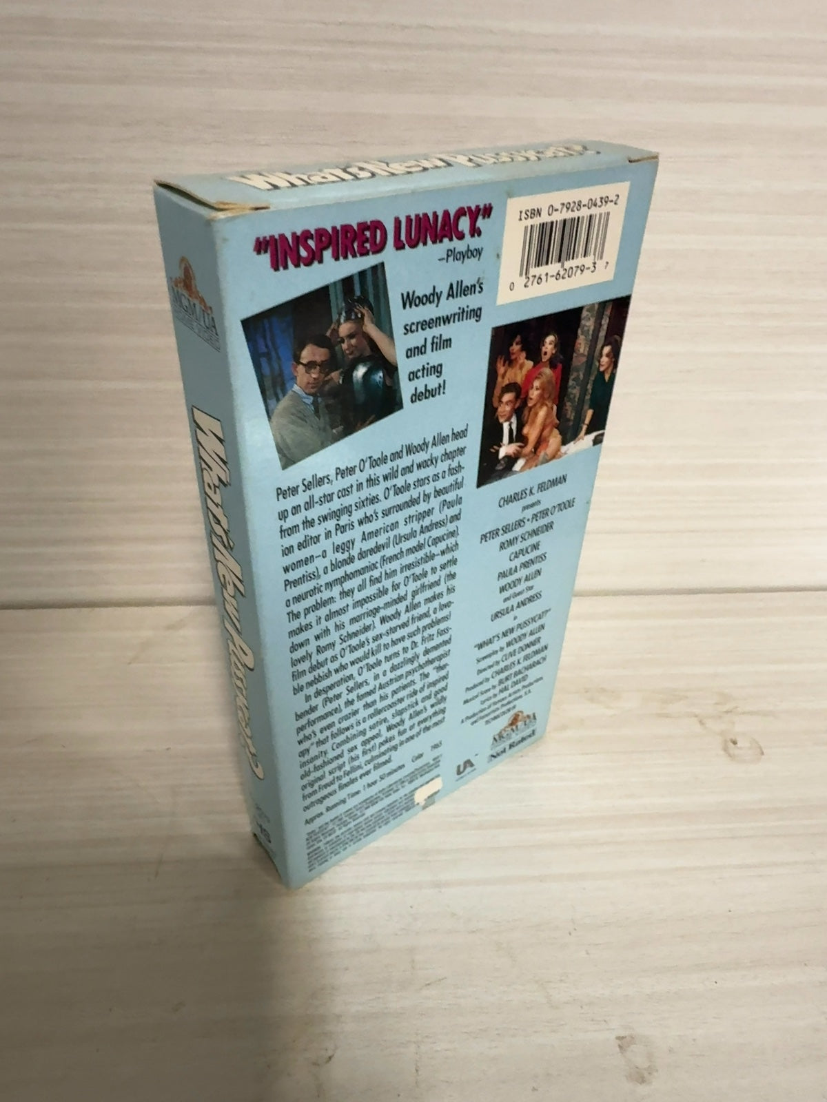 What's Pussycat (VHS) Eléonore Hirt Katrin Schaake MGM/UA Home Video Very Good