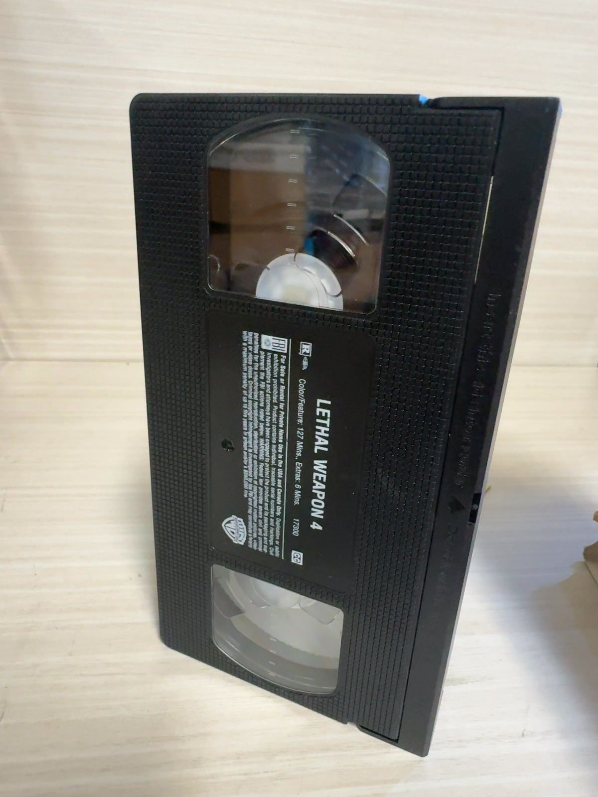 Lethal Weapon 4 (VHS, 1998) Mel Gibson Danny Glover Warner Home Video Very Good