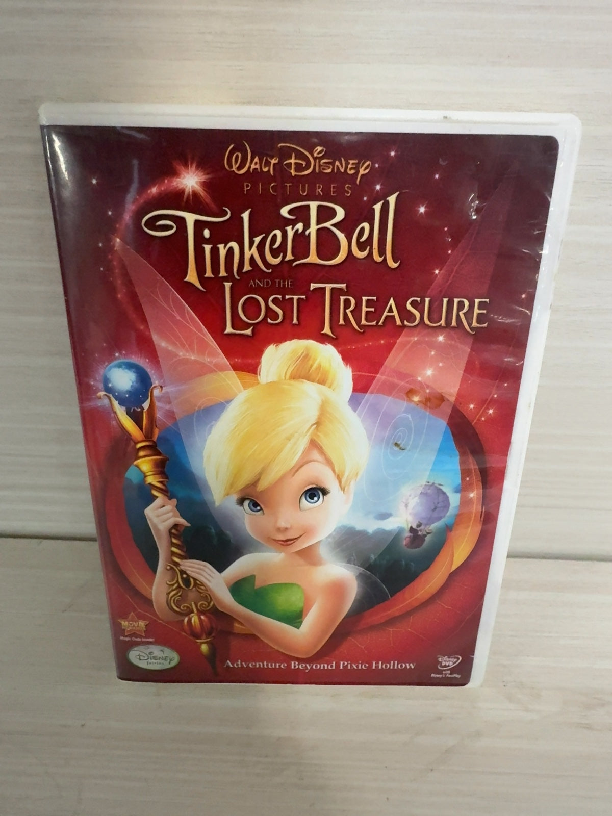 Tinker Bell and the Lost Treasure (DVD, 2009) Very Good Walt Disney