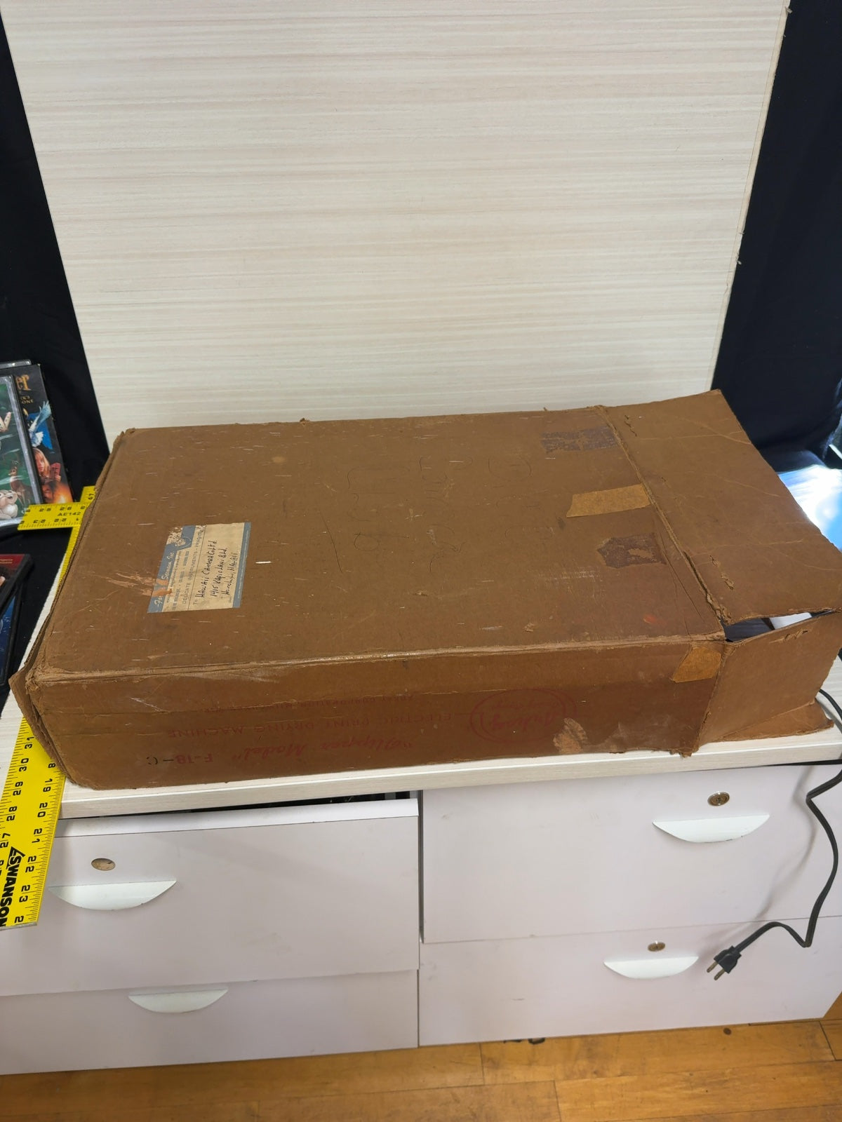Vintage Arkay Flipper F-18C Electric Photo Print Drying Machine with Original Box