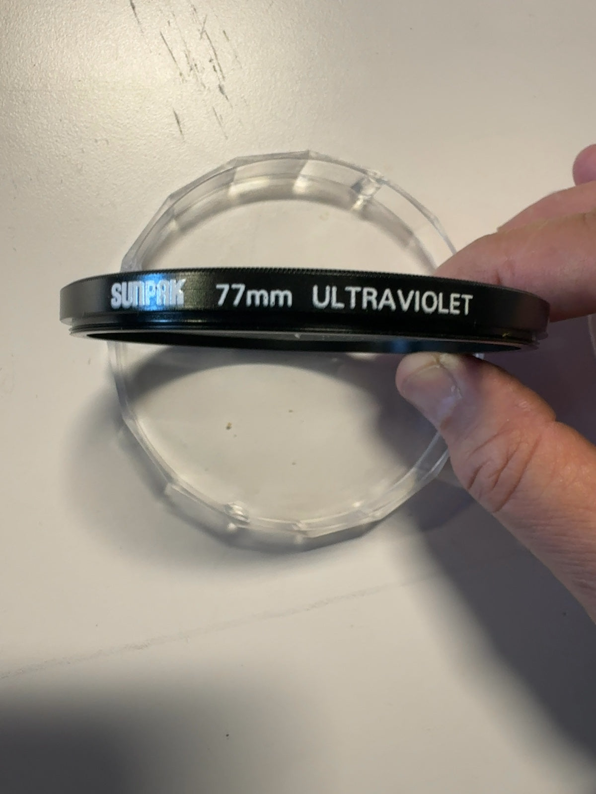 Sunpak 77mm UV Ultraviolet Lens Filter with Case