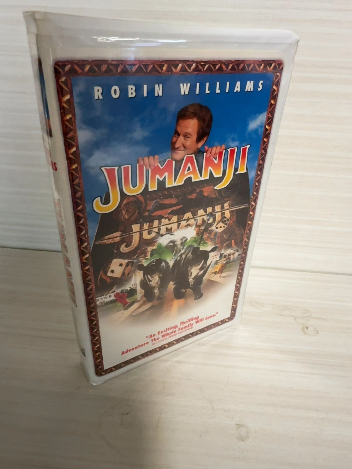 Jumanji (VHS, 1996) Robin Williams Sony Pictures Entertainment Very Good