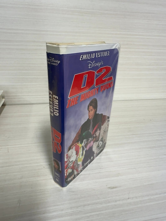 D2 The Mighty Ducks VHS Walt Disney Home Video Emilio Estevez Clamshell