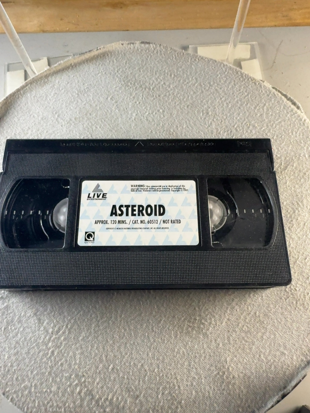 Asteroid (VHS, 1997) Michael Biehn Annabella Sciorra NBC Very Good