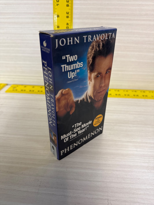 Phenomenon (VHS, 1996) John Travolta Touchstone Pictures Very Good