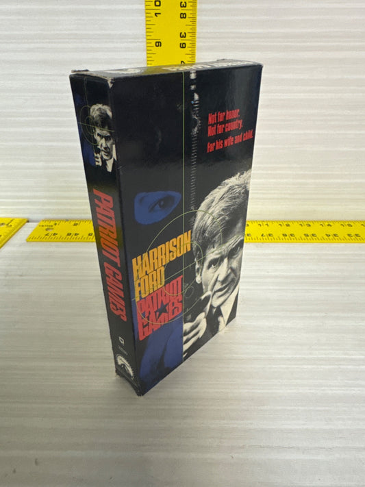 Patriot Games (VHS, 1992) Harrison Ford Anne Archer Paramount Acceptable