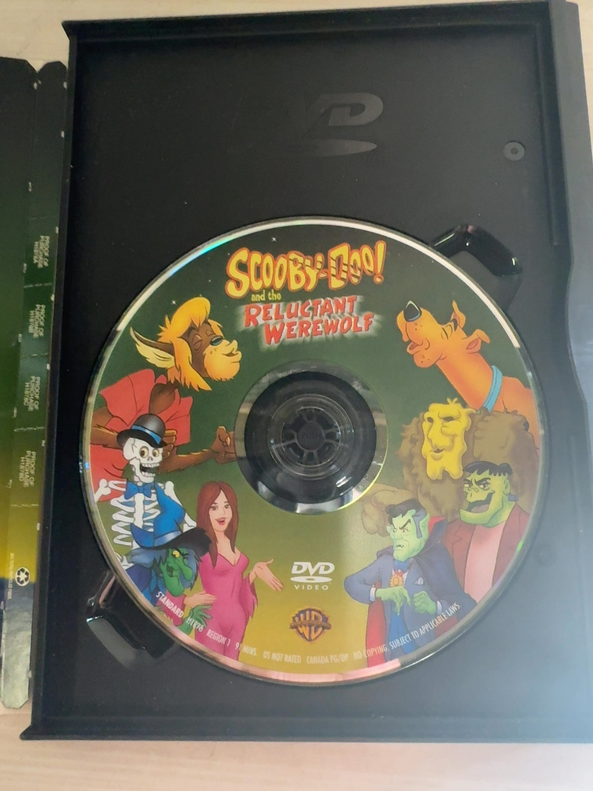 Scooby-Doo: Scooby and the Reluctant Werewolf (DVD, 1988) Very Good