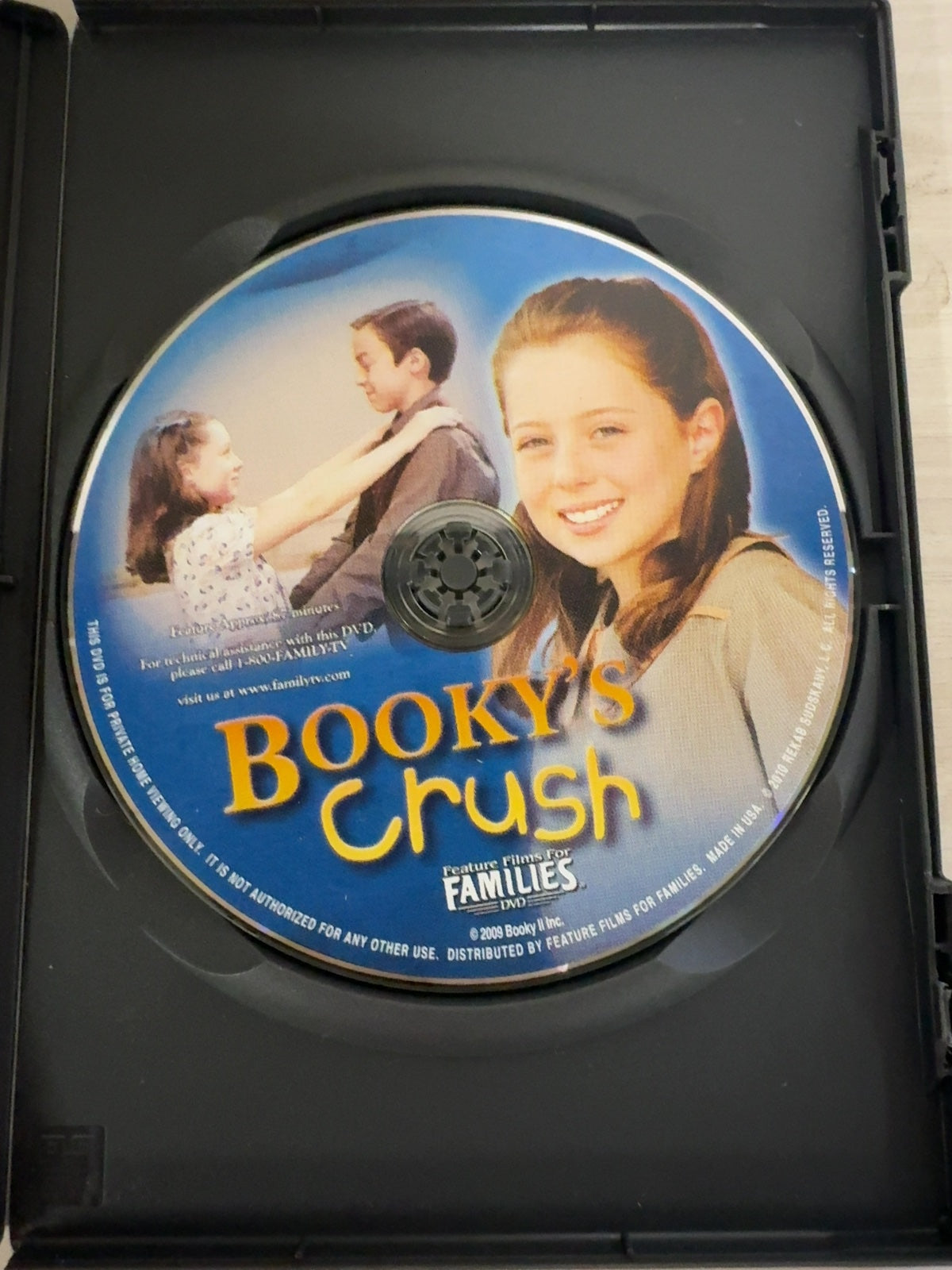 Booky's Crush (DVD) Very Good Feature Films For Families