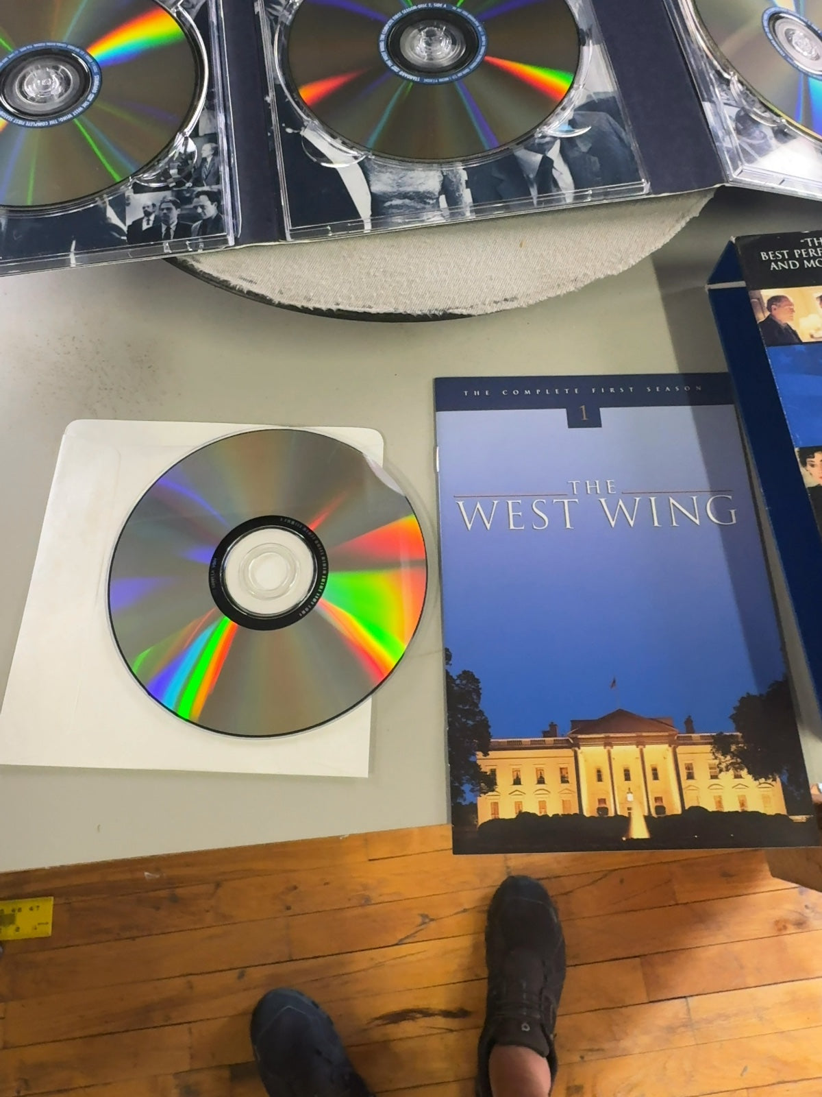 The West Wing (DVD, 2003) Complete First Season Very Good Martin Sheen Rob Lowe