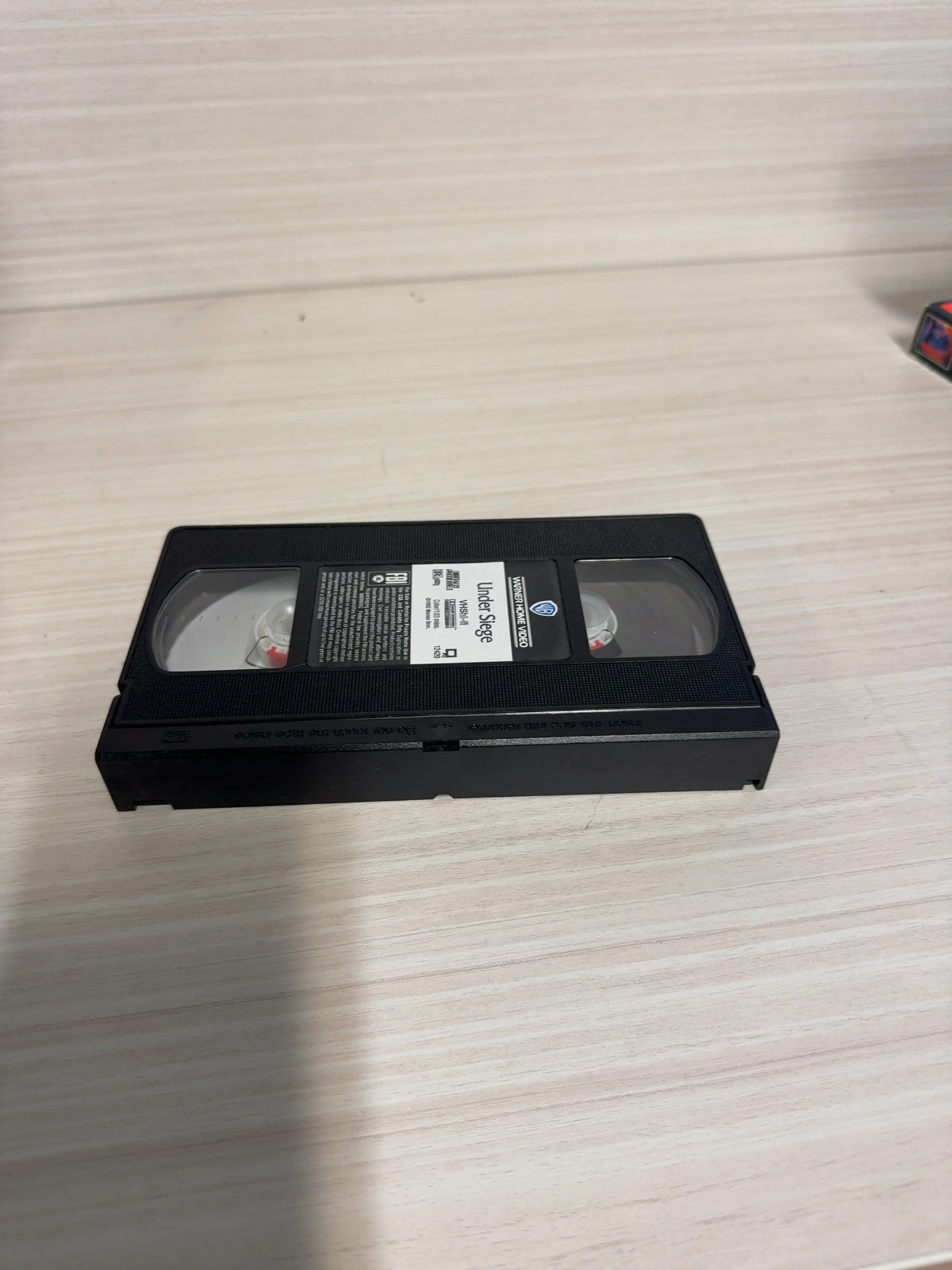 Under Siege (VHS, 1992) Steven Seagal Warner Home Video Very Good