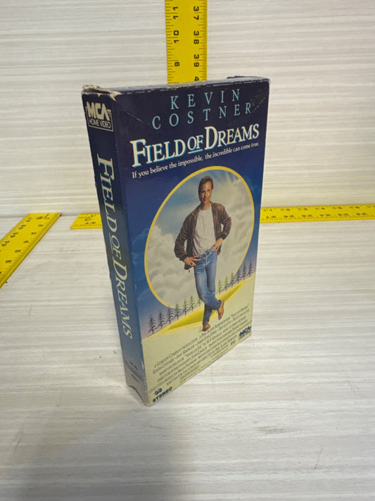Field of Dreams (VHS, 1989) Kevin Costner MCA Home Video Acceptable