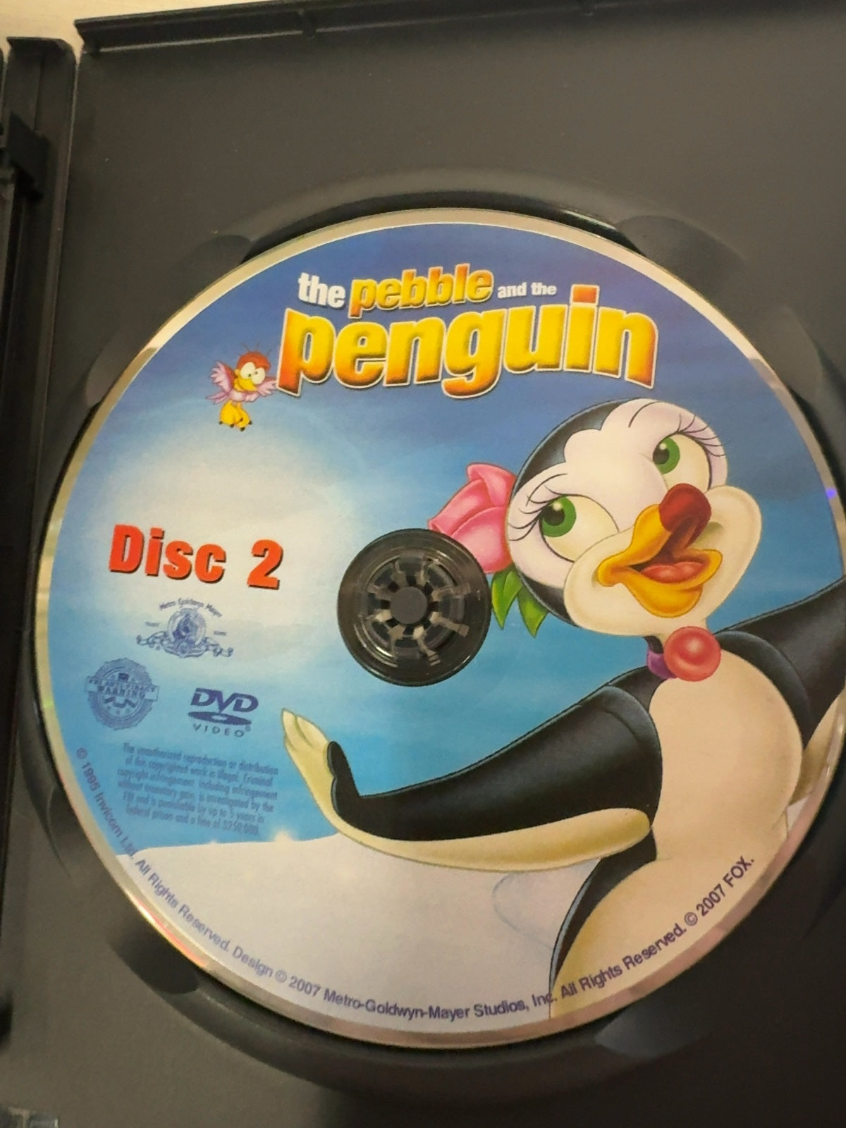 The Pebble and the Penguin (DVD, 1995) Family Fun Edition Very Good Warner Bros.