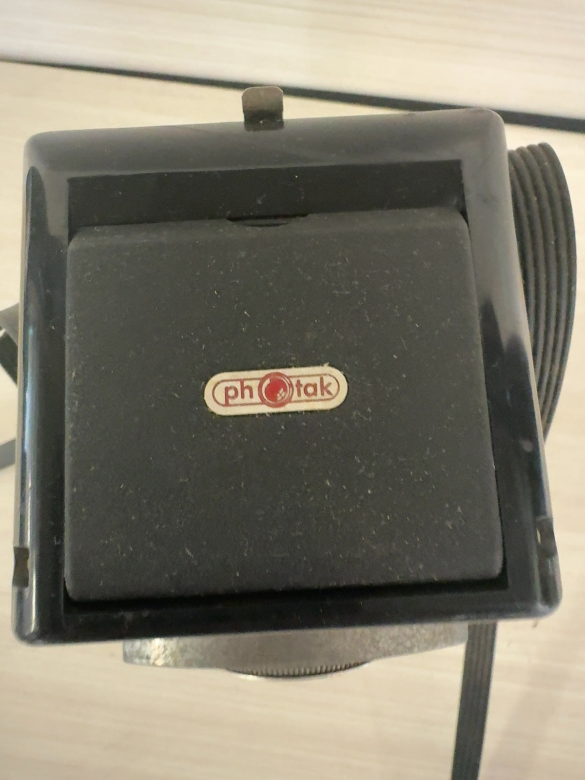 Vintage Pho-Tak Reflex I TLR Box Camera with Strap - For Parts or Repair