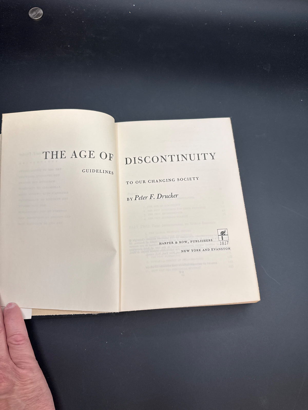 Age of Discontinuity 1ST Edition — title_page
