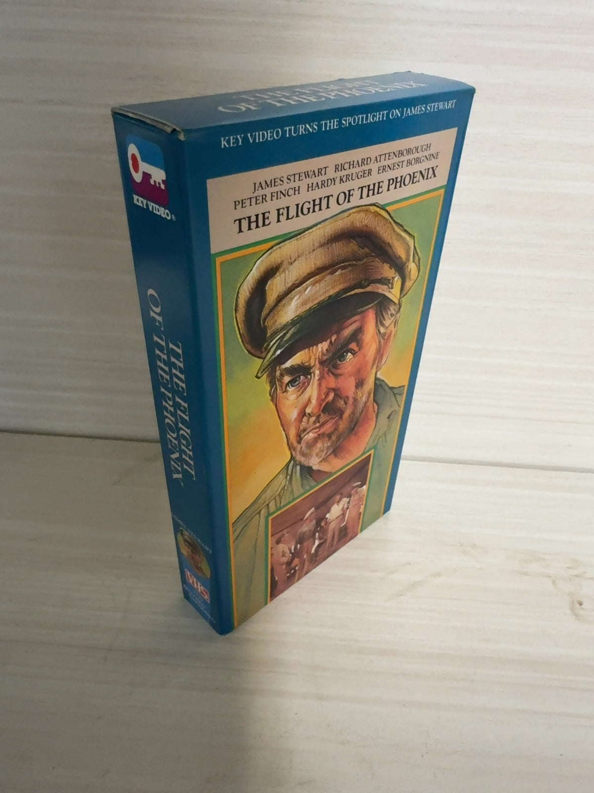 The Flight of the Phoenix (VHS, 1965) James Stewart 20th Century Fox Very Good