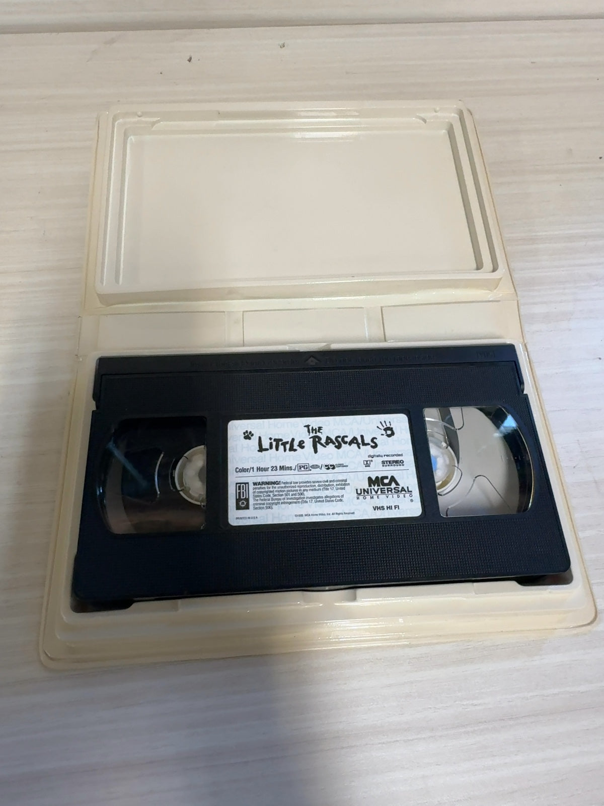 The Little Rascals (VHS, 1994) MCA Universal Very Good