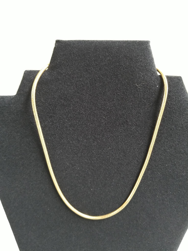 Elegant Gold-Tone Vintage Chain Necklace