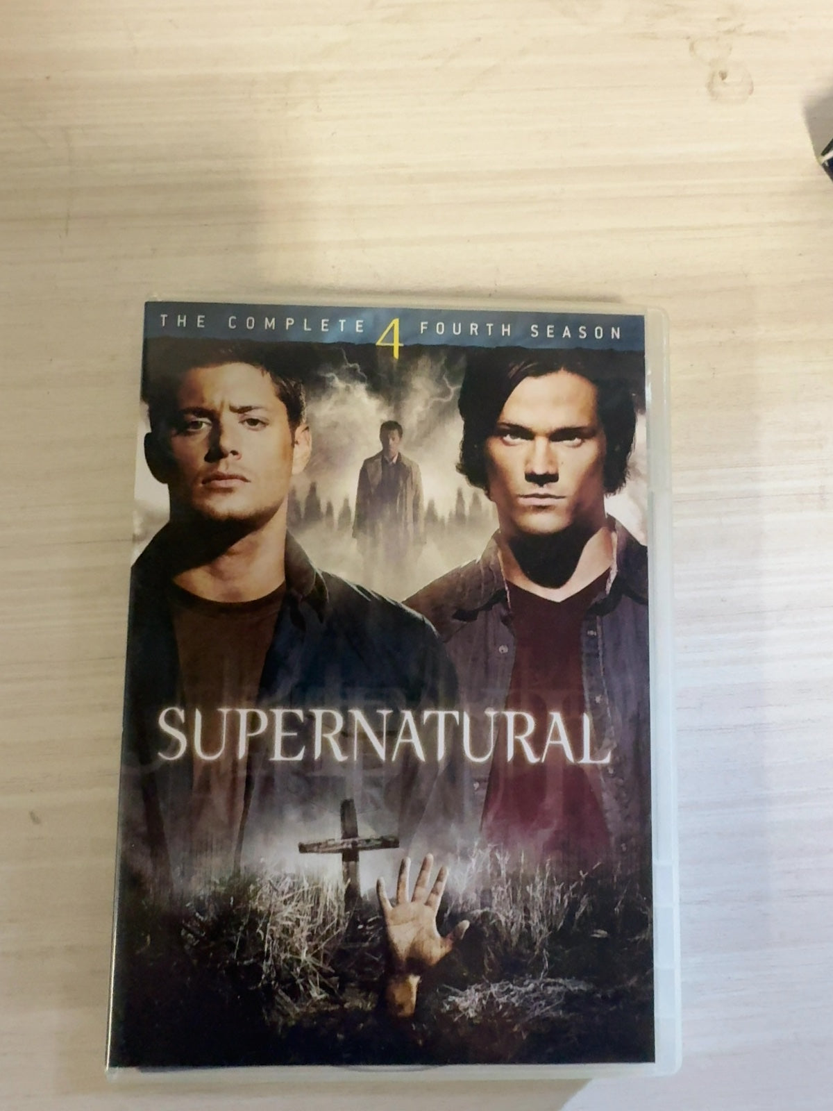 Supernatural (DVD, 2008) The Complete Fourth Season Very Good Warner Bros.