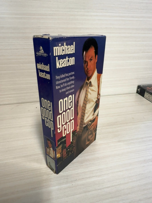 One Good Cop (VHS, 1991) Michael Keaton Warner Home Video Very Good
