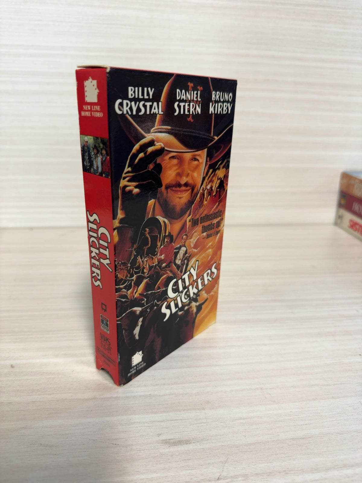 City Slickers (VHS, 1991) Billy Crystal New Line Home Video Acceptable