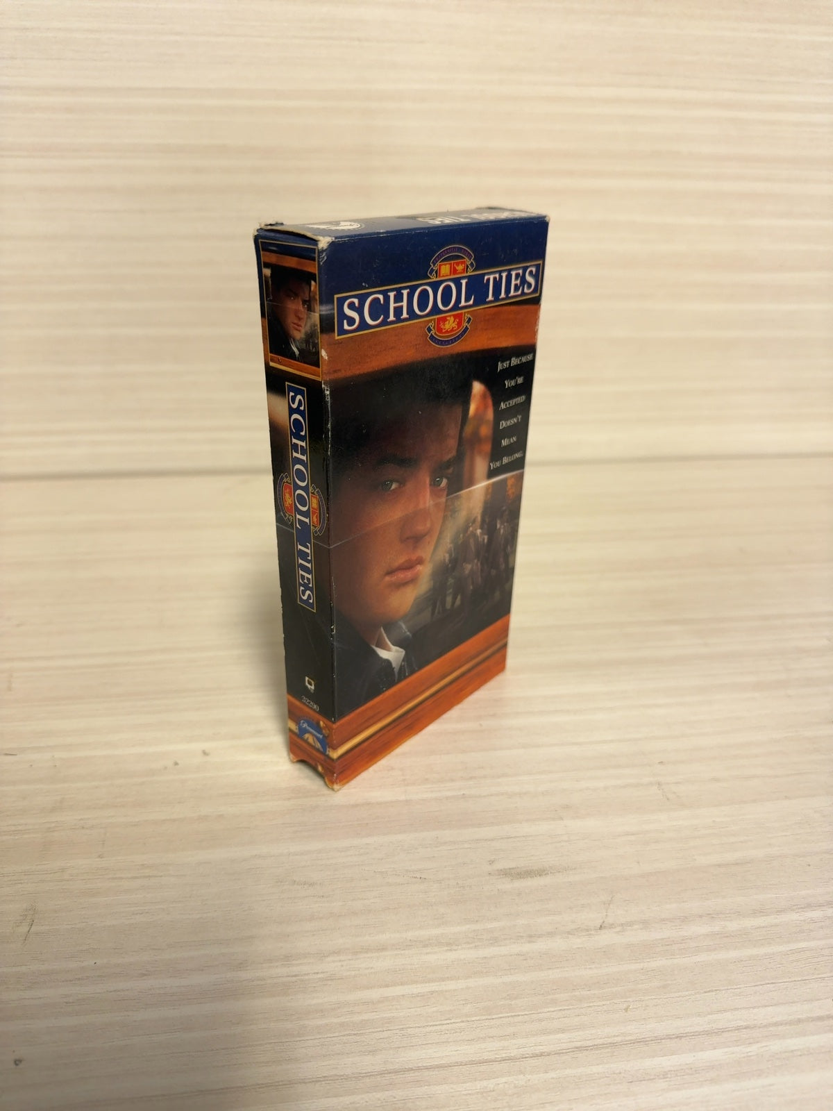 School Ties (VHS, 1992) Matt Damon Paramount Pictures Acceptable