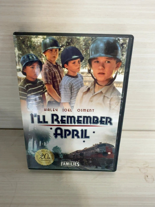 I'll Remember April (DVD, 2010) Very Good Pat Morita Feature Films for Families