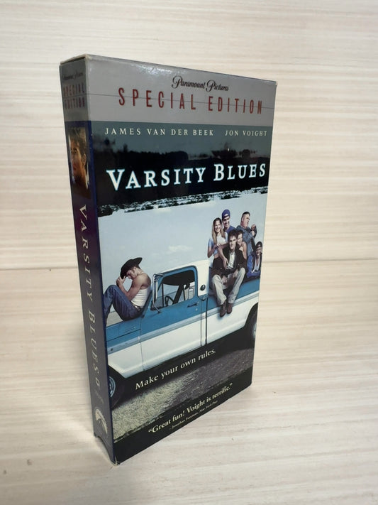 Varsity Blues (VHS, 1999) James Van Der Beek Paramount Pictures Very Good