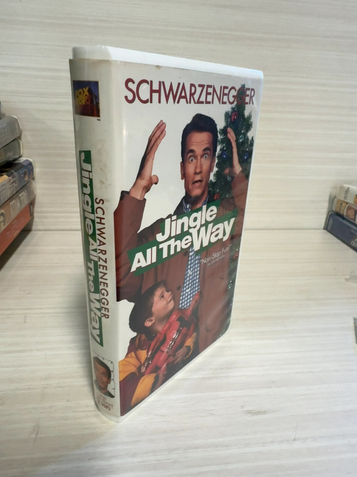 Jingle All The Way (VHS, 1996) Arnold Schwarzenegger 20th Century Fox Very Good