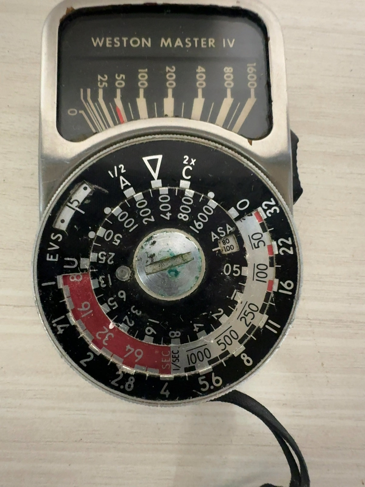 Weston Master IV Model 745 Universal Exposure Light Meter, Tested