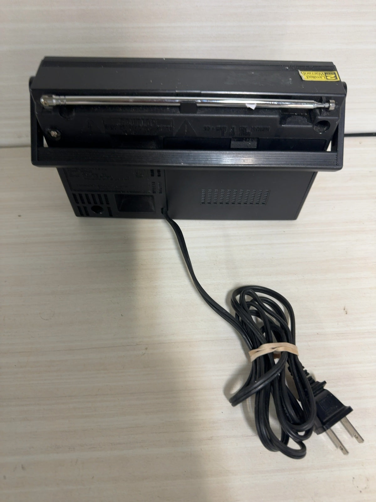 Vintage Panasonic RF-542 AM/FM Portable Radio Battery Or A/C