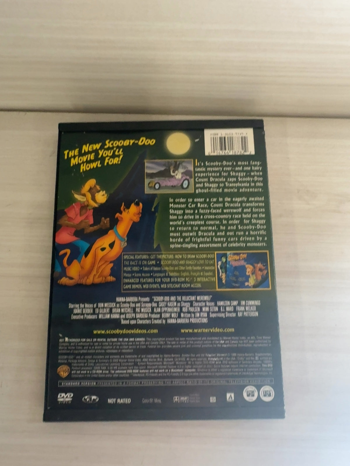 Scooby-Doo: Scooby and the Reluctant Werewolf (DVD, 1988) Very Good