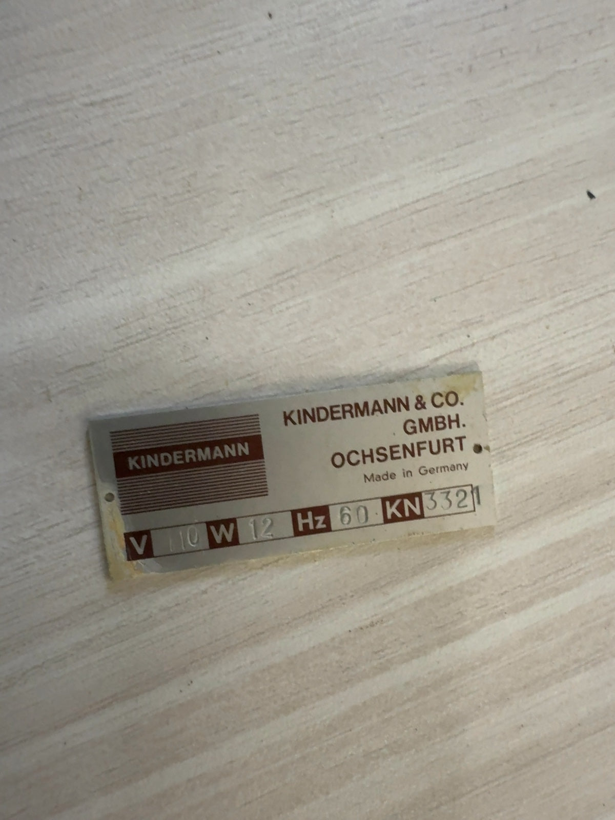 Kindermann Film Agitator 20030 Darkroom Developing Tank Agitator w/ Box - Germany