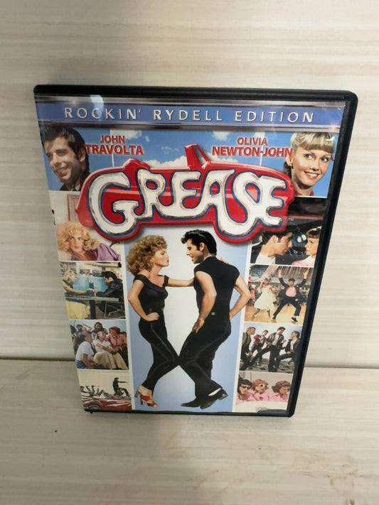 Grease (DVD, 1978) Standard Very Good John Travolta Warner Bros.