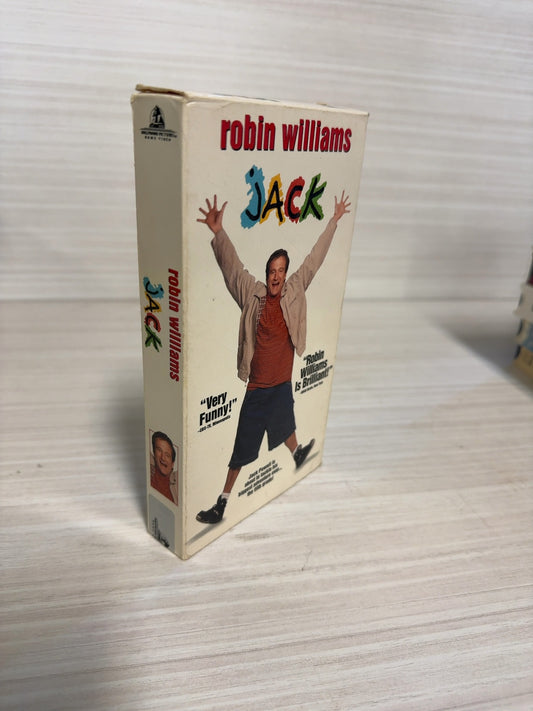 Jack (VHS, 1996) Robin Williams Diane Lane Paramount Pictures Very Good