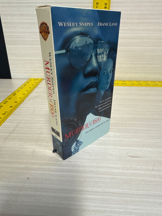 Murder at 1600 (VHS, 1997) Wesley Snipes Diane Lane Warner Brothers Very Good