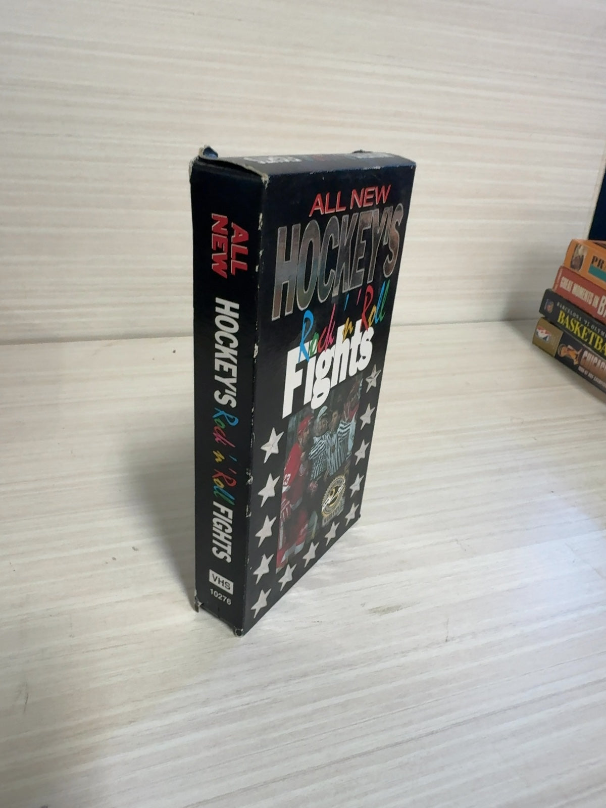 All New Hockey's Rock 'n' Roll Fights (VHS) Warehome Corporation Very Good