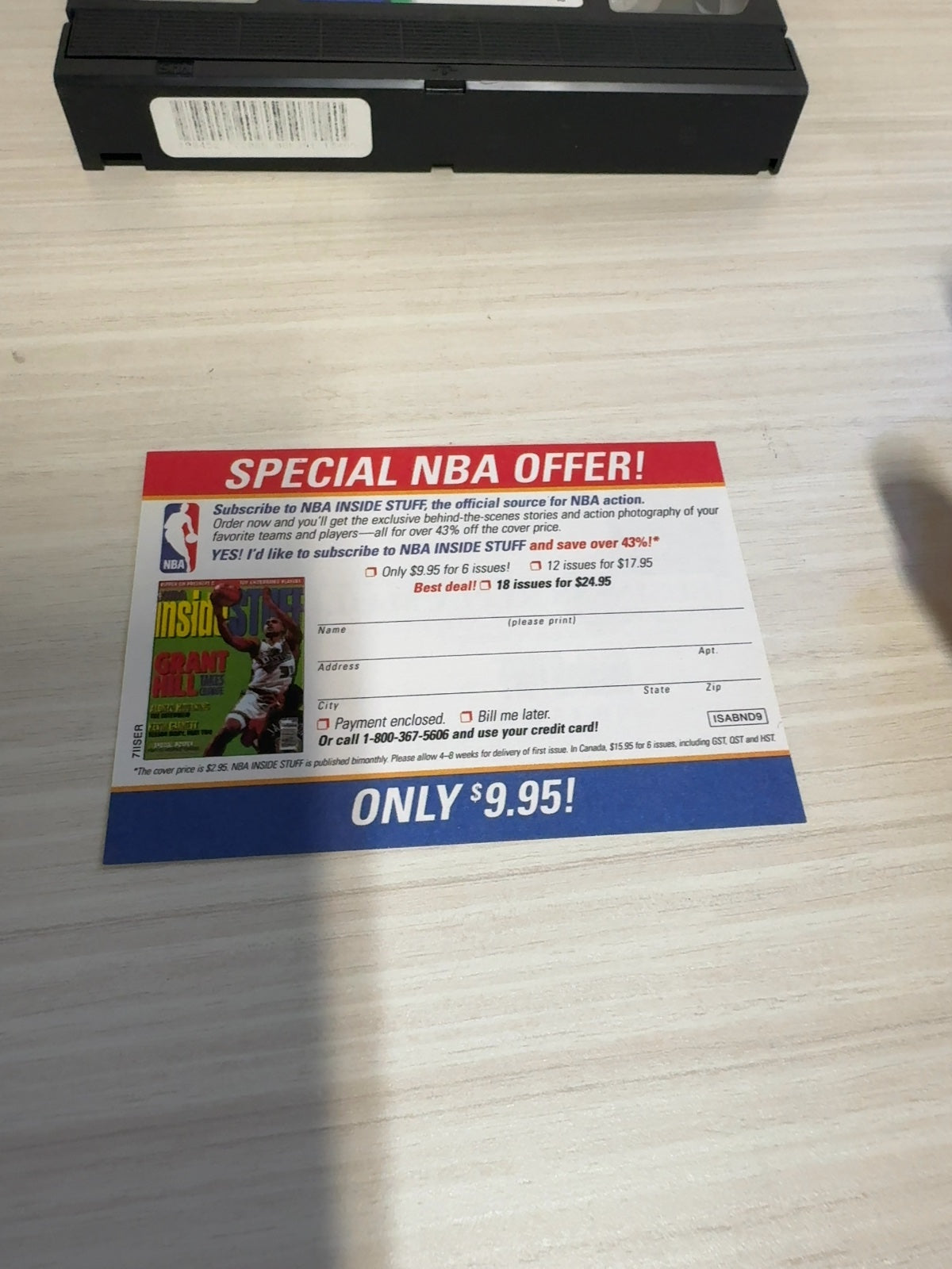 Chicago Bulls 1996-97 NBA Championship Season- VHS - Bulk Shipping Discounts