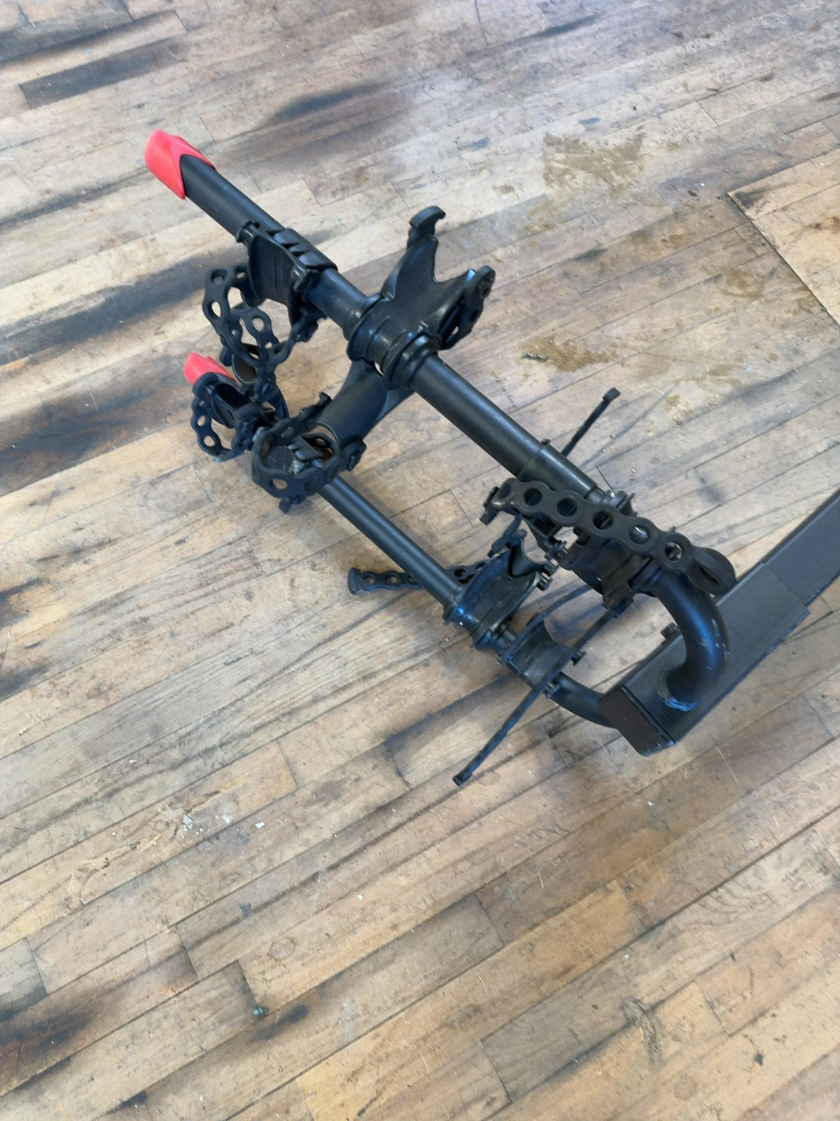 Hitch Mount Bike Rack 4-Bike Carrier with Cradles and Straps