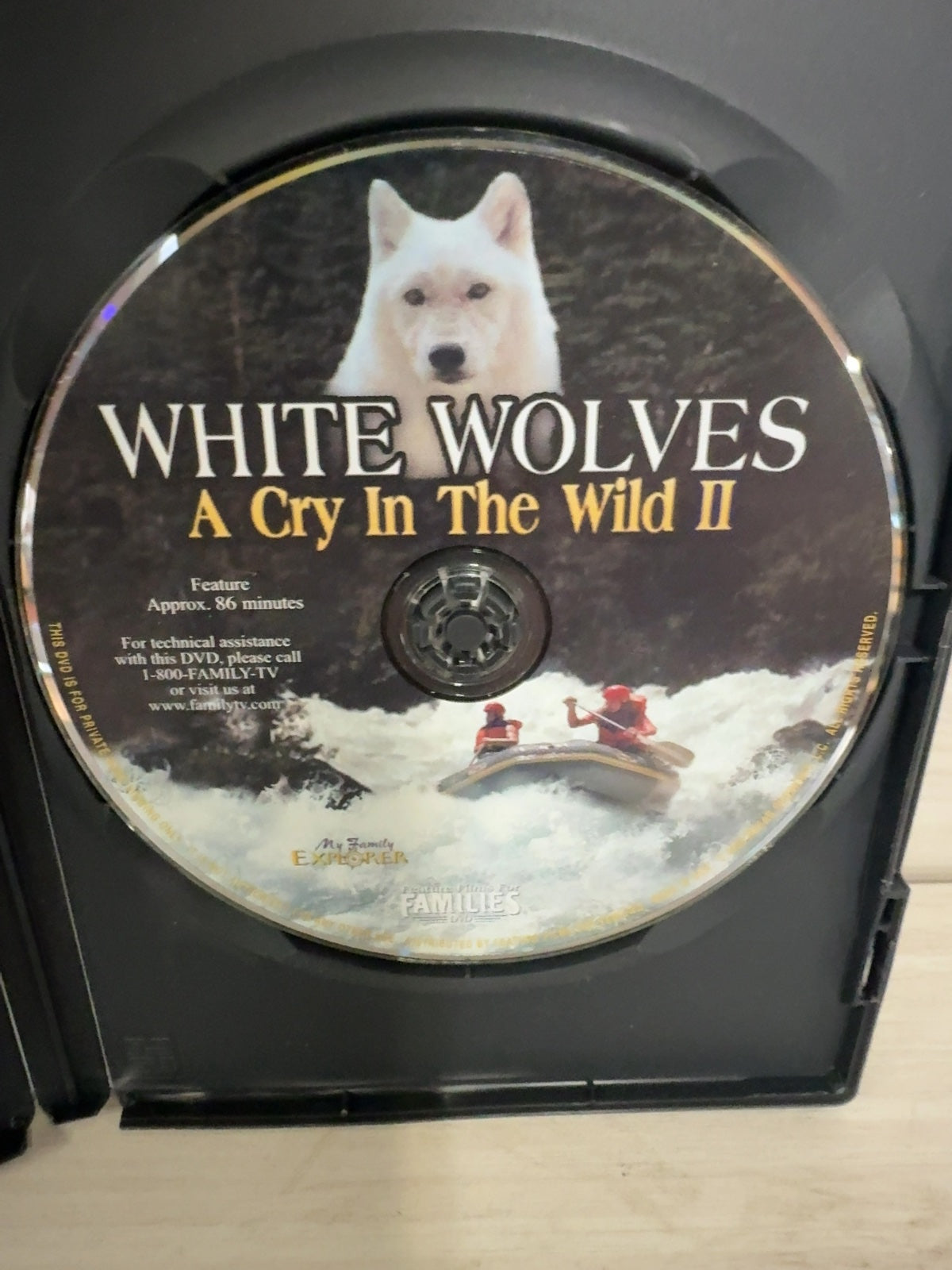 White Wolves: A Cry in the Wild II (DVD, ) Very Good Feature Films for Families