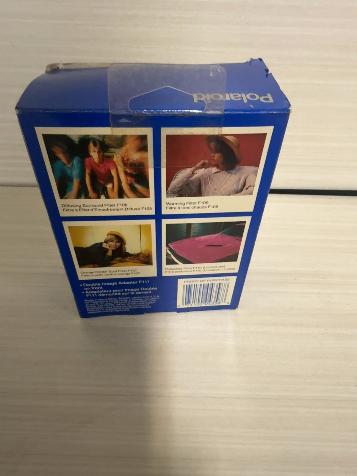 Polaroid Spectra System Creative Effects Filters Set NOS in Box with Case