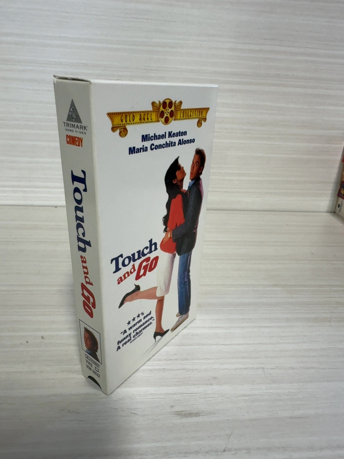 Touch and Go (VHS, 1986) Michael Keaton Trimark Home Video Very Good