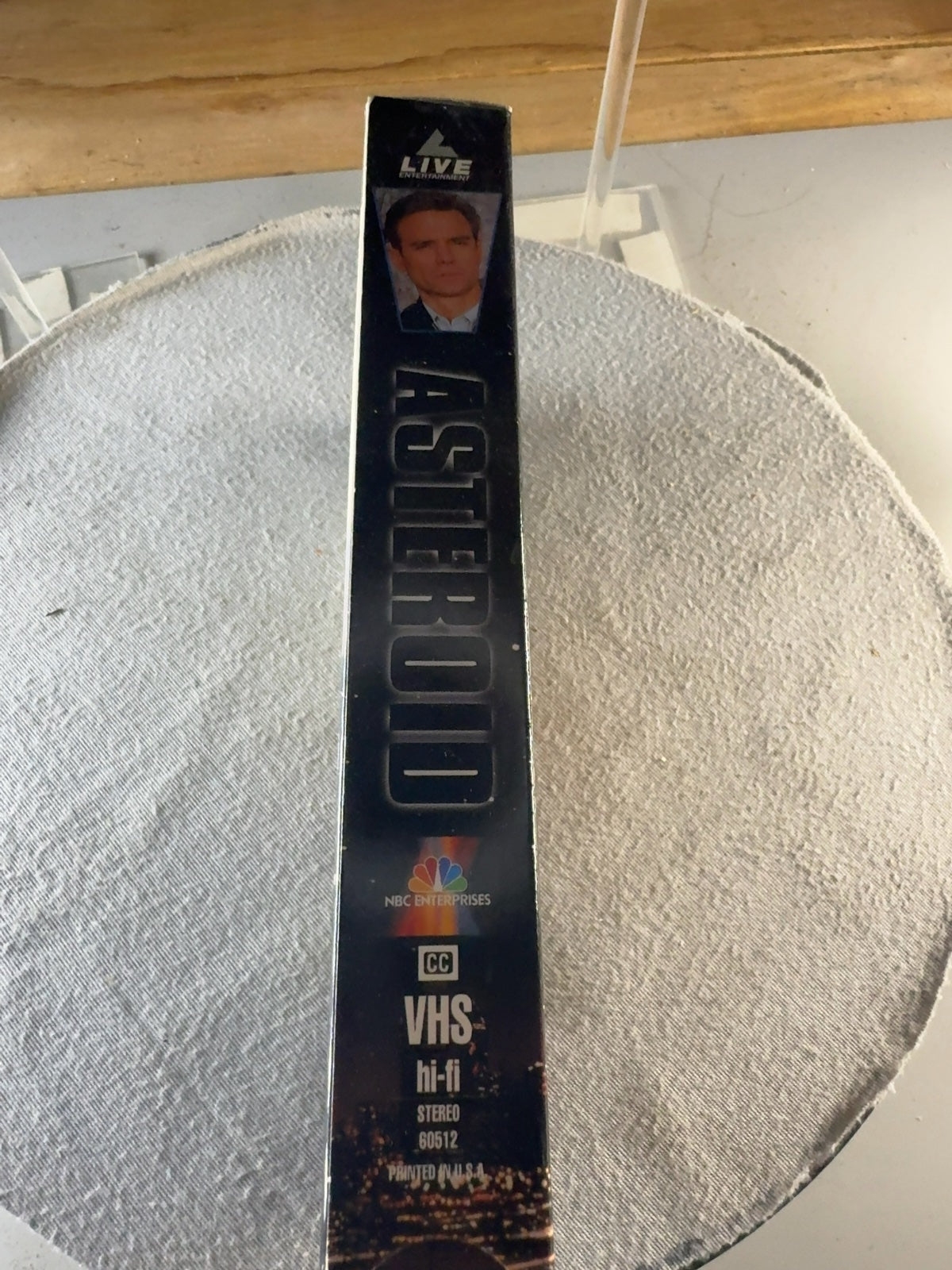 Asteroid (VHS, 1997) Michael Biehn Annabella Sciorra NBC Very Good