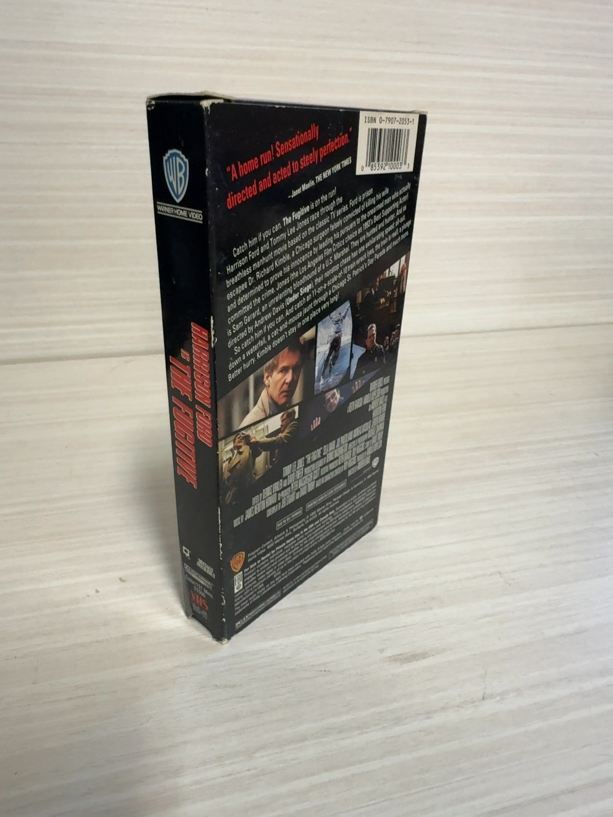 The Fugitive (VHS, 1994) Harrison Ford Tommy Lee Jones Warner Home Video