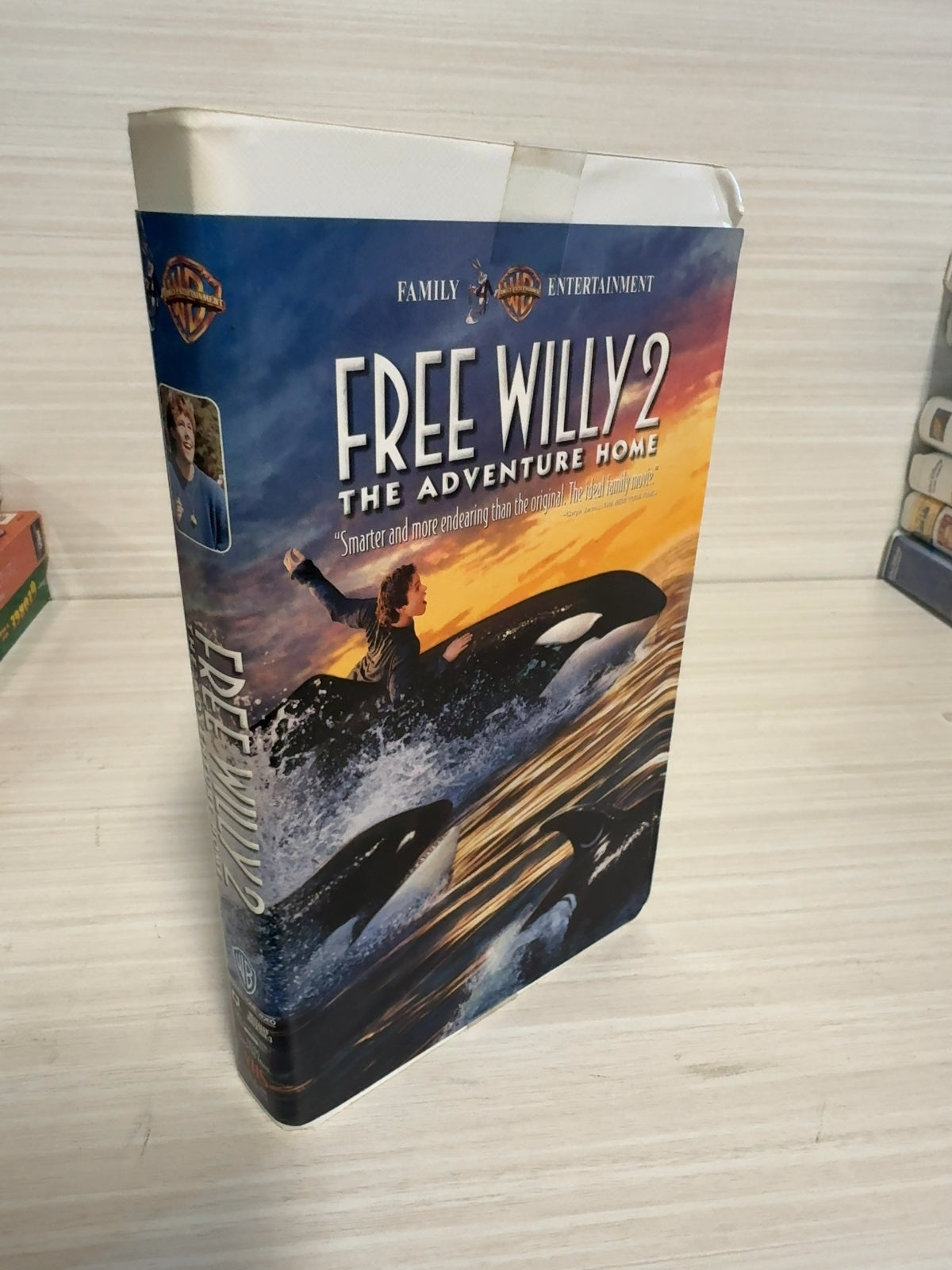 Free Willy 2: The Adventure Home (VHS, 1995) Jason James Richter Very Good