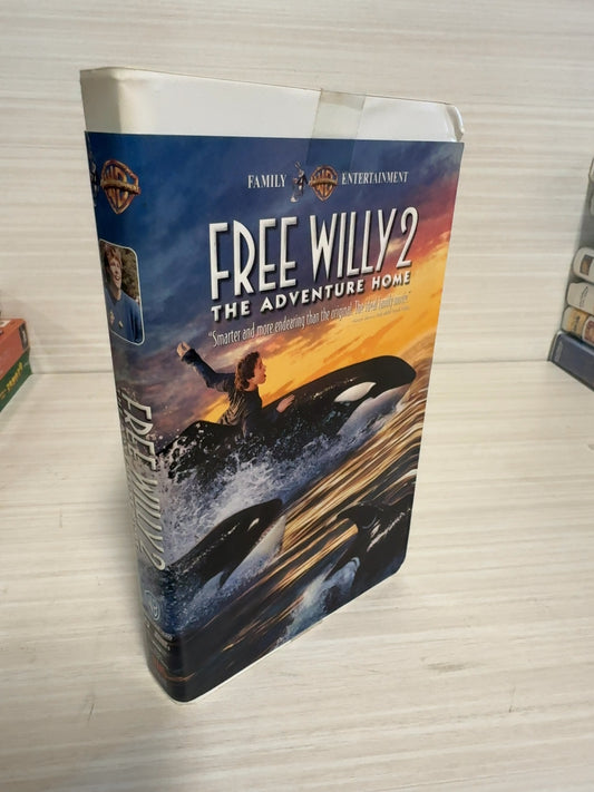 Free Willy 2: The Adventure Home (VHS, 1995) Jason James Richter Very Good