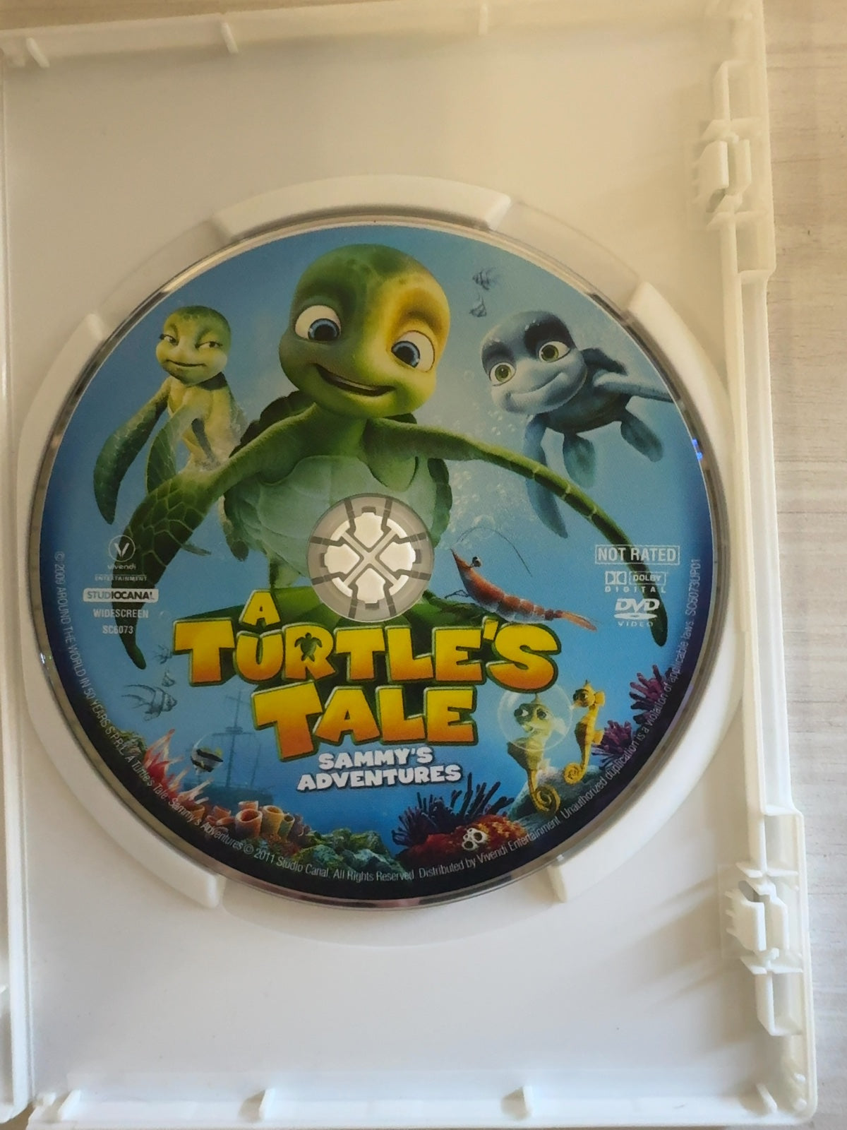A Turtle's Tale: Sammy's Adventures (DVD, 2012) Very Good