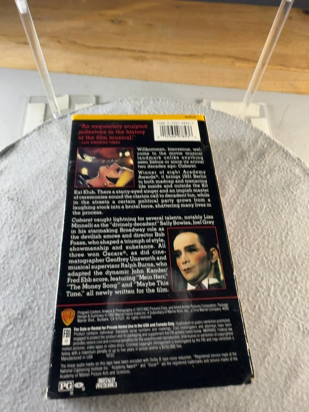 Cabaret (VHS, 1992) Liza Minnelli Michael York Warner Home Video Very Good