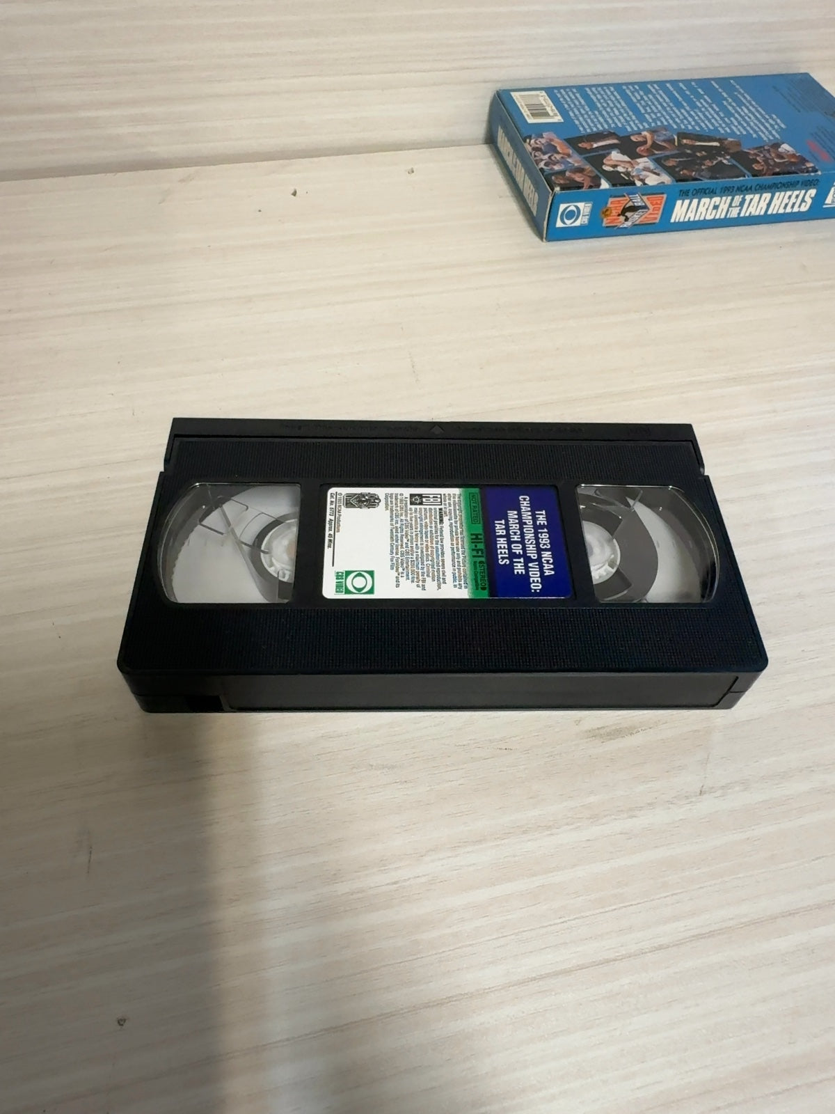 March of the Tar Heels: Official 1993 NCAA Championship Video (VHS, 1993)