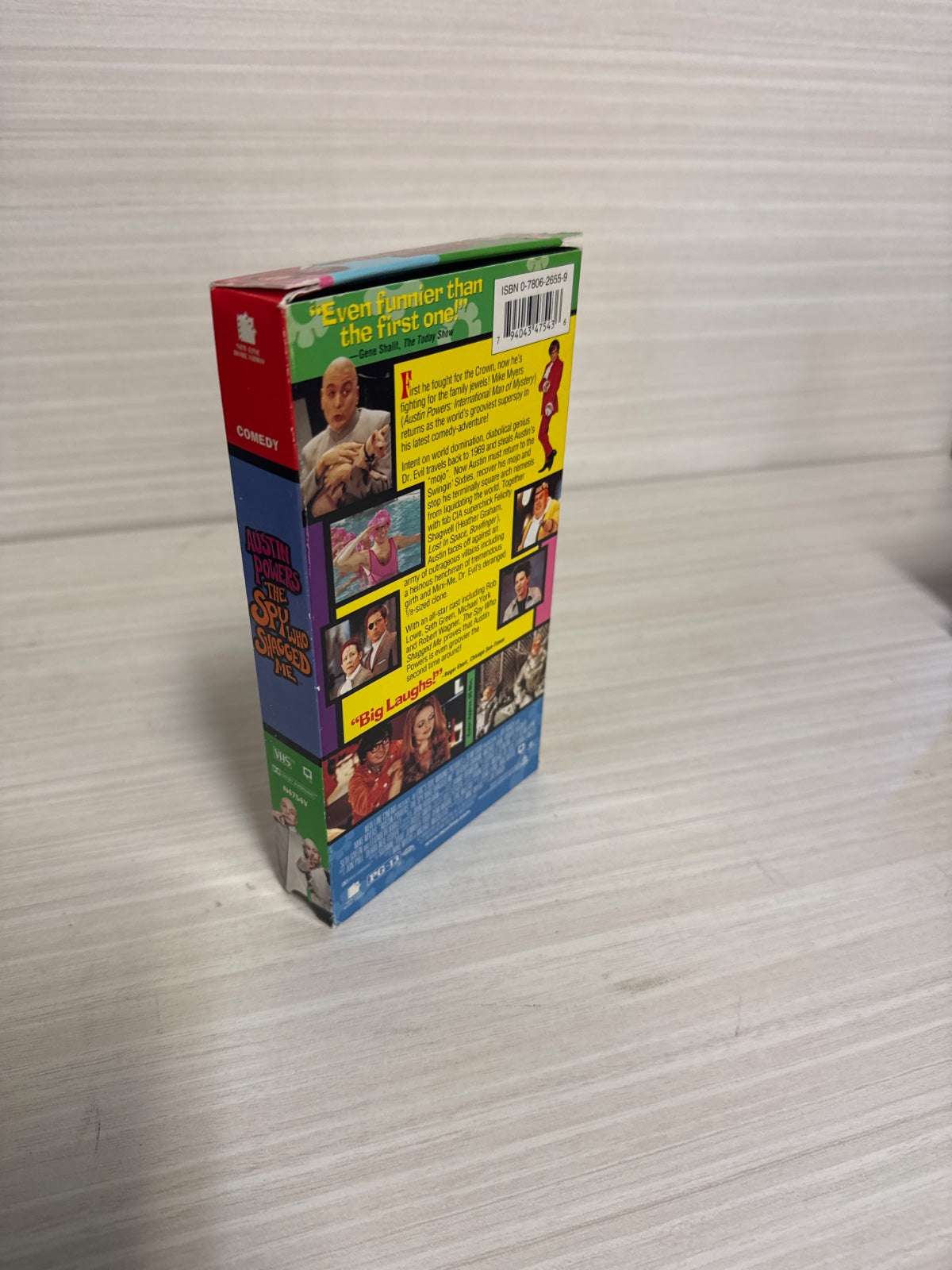 Austin Powers: The Spy Who Shagged Me (VHS, 1999) Mike Myers New Line Cinema New